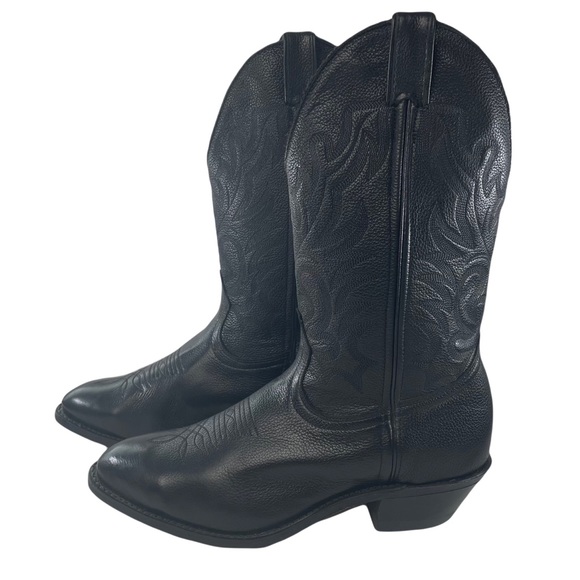 Boulet Other - Boulet Challenger Black Leather Cowboy Boots